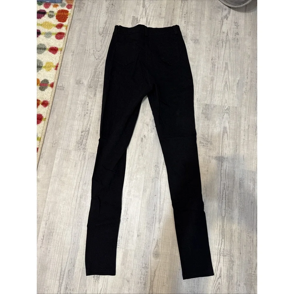 Bamboo jeans‎ super skinny stretchy black ~ L